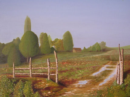 Paisaje del sur de...
