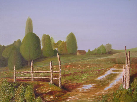 Paisaje del sur de...