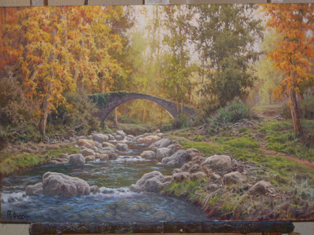 sin titulo Oil Canvas Landscaping