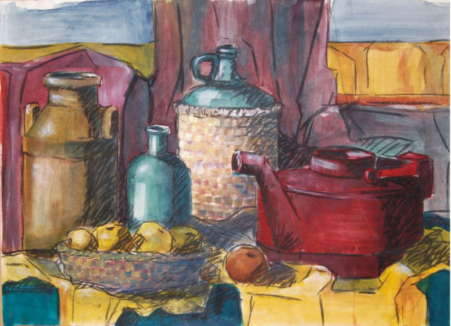 bodegon Others Paper Still Life Paintings