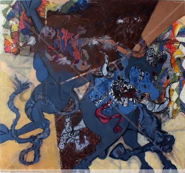 Toro, Condor Wiphala (II) 500 Años