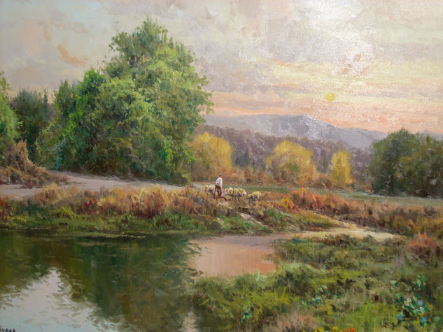 sin titulo Oil Canvas Landscaping