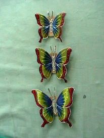 Mariposas en repujado