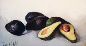 Aguacates Oil Canvas