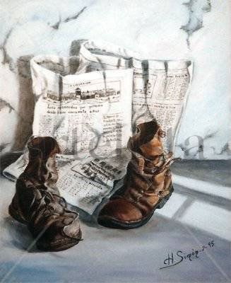 Auschwitz Oil Canvas Others