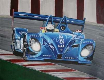 Porsche Rs Spyder Acrylic Canvas Sports