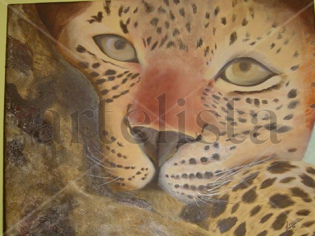 LEOPARDO Oil Canvas Animals