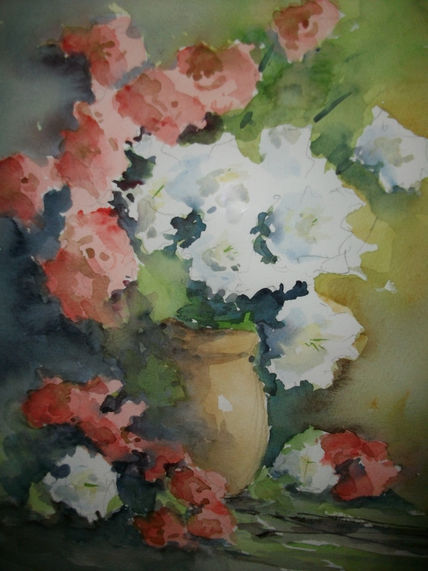 Jarrón con Flores
