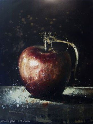 La Manzana Prohibida II Oil Canvas Others