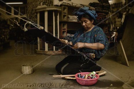 Tejedora maya