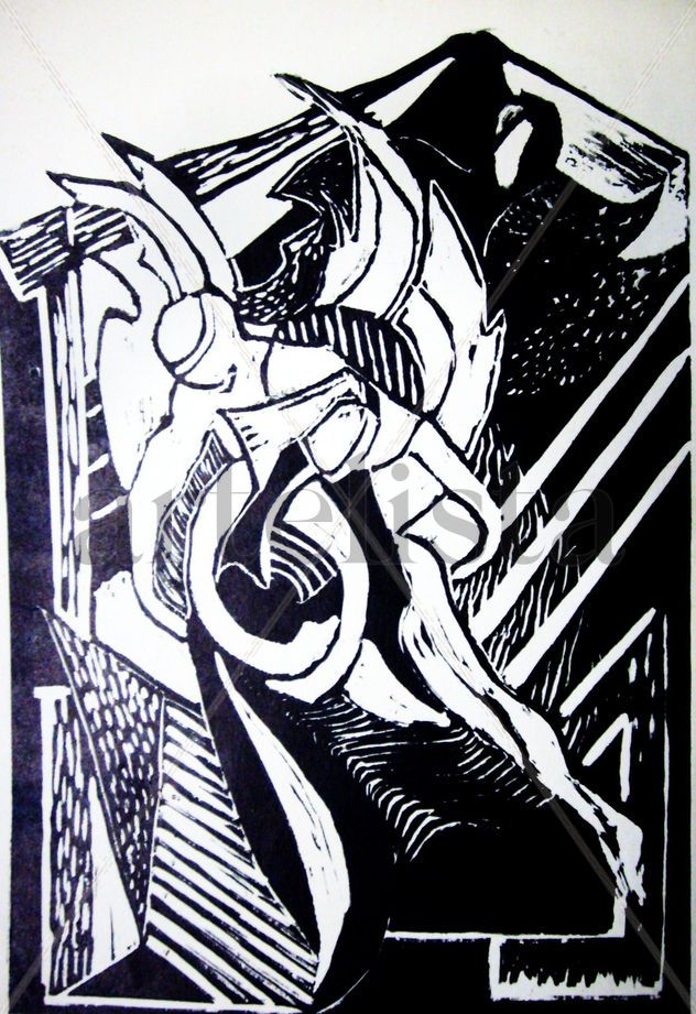 LA VIRGEN EL NIÑO,Y EL ANGEL