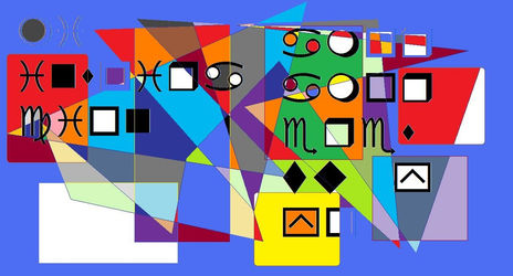 Abstract digital...