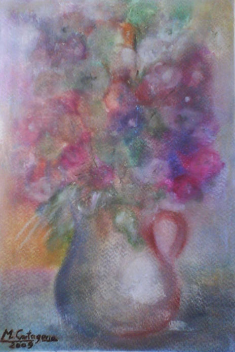 Jarron con flores