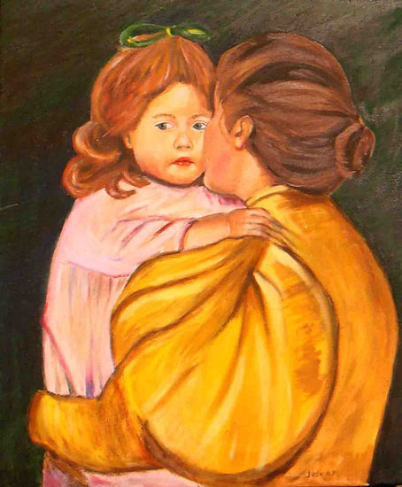 La niña Oil Canvas Portrait