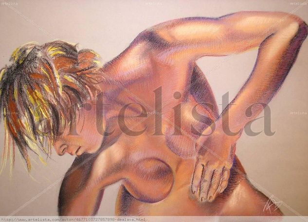 Mujer 3 Pastel Papel Figura