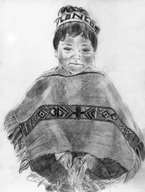 Niño mapuche