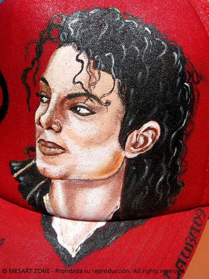 Michael Jackson Bad retrato 