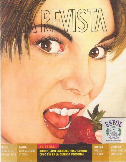 la revista Acuarela Lienzo Retrato