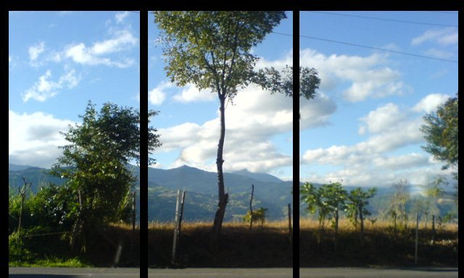 paisaje en la via