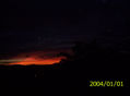 atardecer