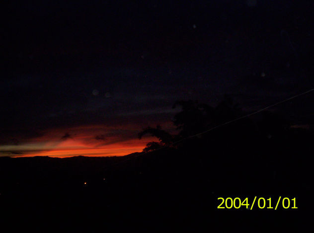 atardecer