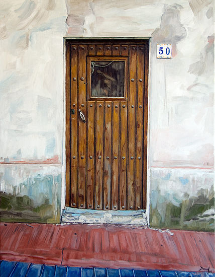 Puerta de Rodalquilar Oil Canvas Still Life Paintings