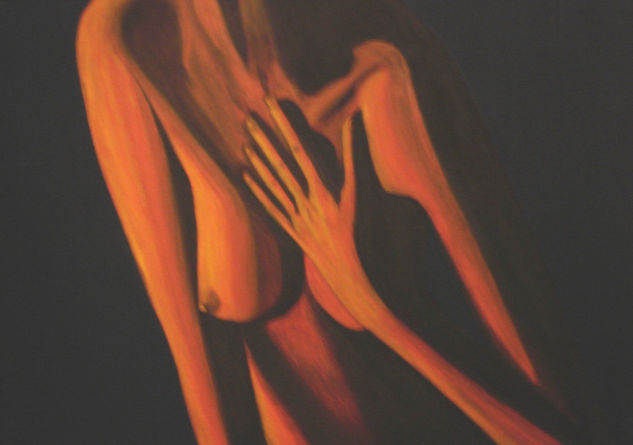 Figura Mujer II Oil Canvas Nude Paintings