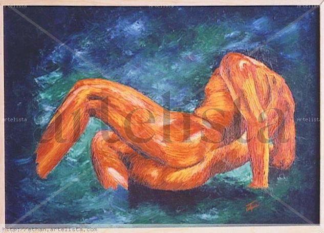 cuerpo Oil Canvas Figure Painting