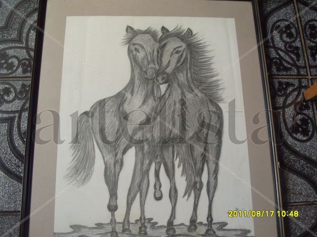 parejas de caballos
