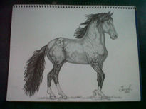 Caballo a grafito