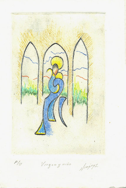 Virgen y niño