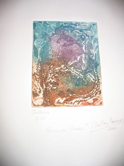 POESÍA EN AGUADA Etching Process