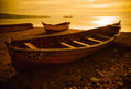 botes en sepia