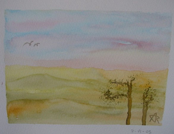 Campo en verano II Watercolour Paper