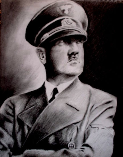 Hitler Charcoal