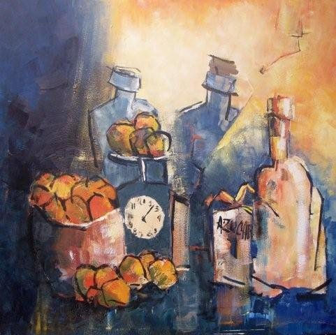 Mañana se come dulce!!! Acrylic Canvas Still Life Paintings