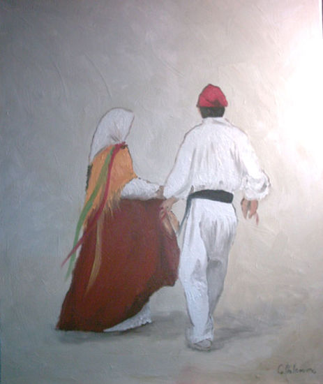 El Baile Oil Canvas