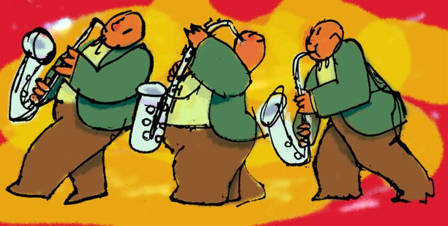 trio de saxos