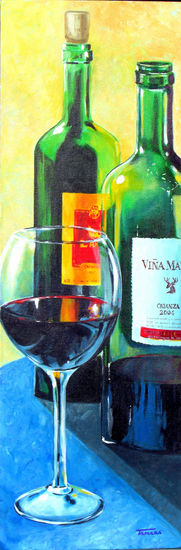 Happy Hour Acrylic Canvas Still Life Paintings