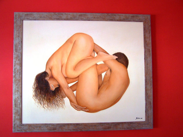 Desnudo de pareja Oil Canvas Figure Painting