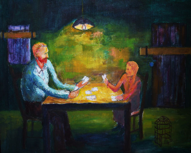 VAN GOGH JUGANDO CON SU AHIJADA