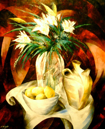 Bodegon 5 Oil Canvas Still Life Paintings