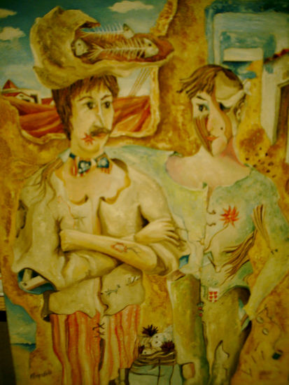 Sueños de mar Óleo Lienzo Retrato