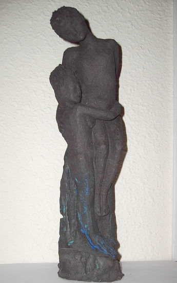 EL RAPTO DE LA SIRENA Pottery Figurative