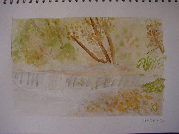 El barranco Watercolour Paper