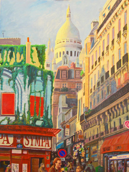 Sacre Coeur (París) Acrylic Panel Landscaping