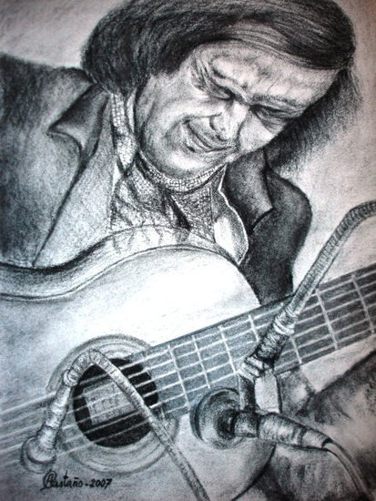 Paco de Lucia Carboncillo