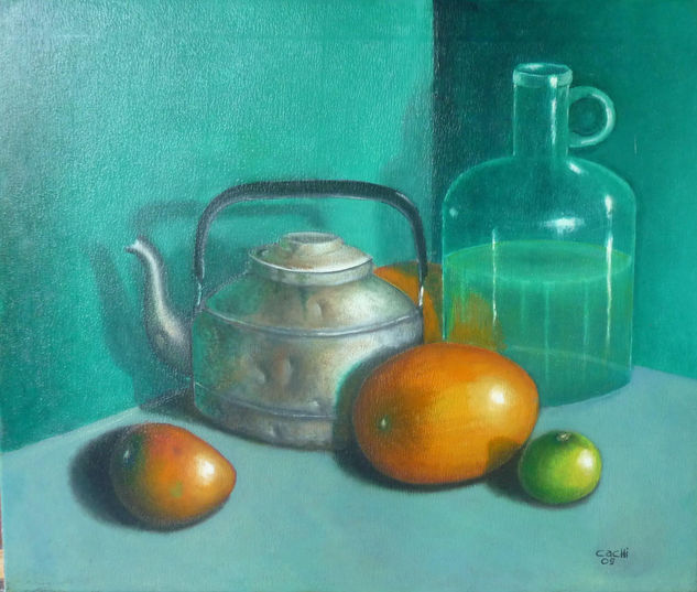 Delicias y belleza IV Oil Canvas Still Life Paintings