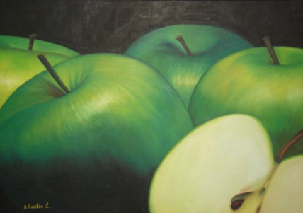 Manzanas verdes