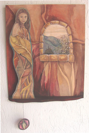 La Ventana Mixed media Panel Landscaping